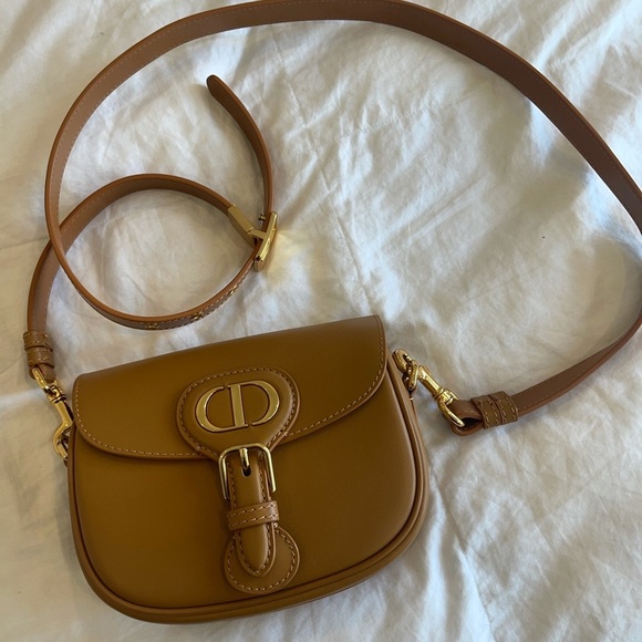 Christian Dior Bobby Bag Shoulder Medium Brown